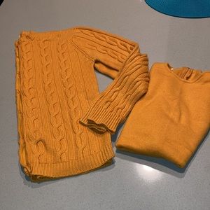 Vintage Cashmere Cardigan Sweater Set
